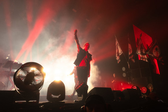 In a gig at Rod Laver Arena, The Prodigy show they are going strong.