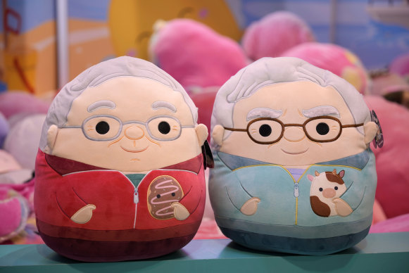 Squishmallow toys are popular among adults.