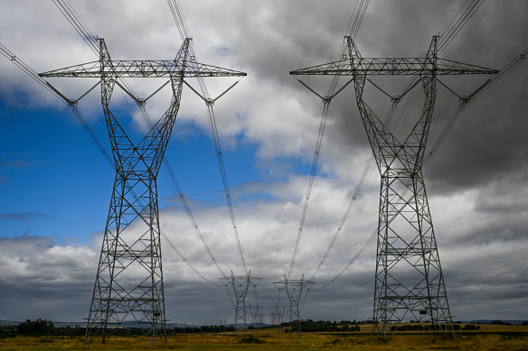 Not enough high-voltage power lines are being built to add wind and solar to the grid, putting Australia at a greater risk of blackouts as more coal plants retire.