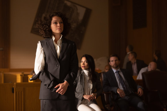 Maslany plays the dual roles of She-Hulk and superhero lawyer Jennifer Walters.