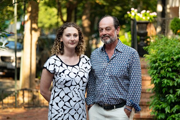 Victor Schwartz and his daughter Chloe, whose wine import business VOS Selections was one of the plaintiffs in the case.