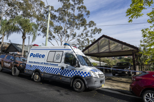 Specialist police were at the Bronte Road home for most of Friday.