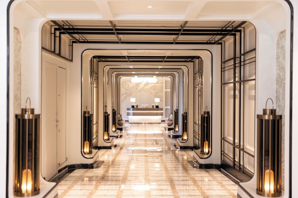 The entrance to Seven Seas Grandeur’s Serene Spa & Wellness experience.