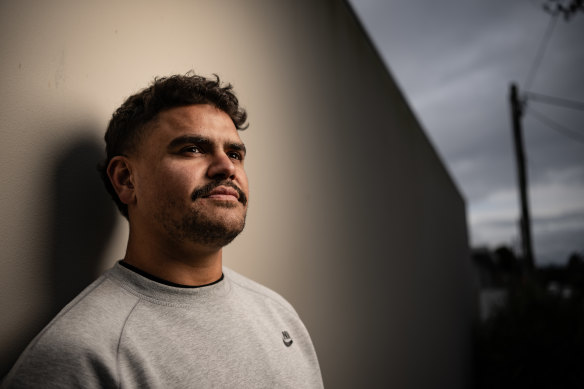 Latrell Mitchell has been reflecting on his NRL journey.