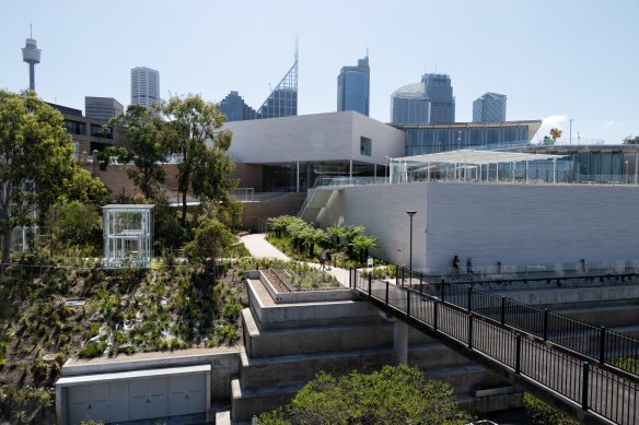 The new wing of the Art Gallery of New South Wales.