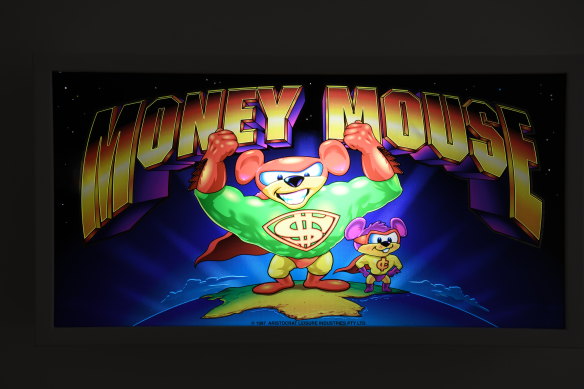 Money Mouse is just one of an army of characters created by the poker machine industry.