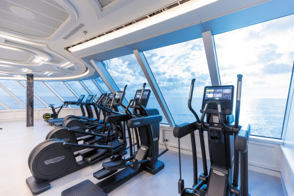 The fitness centre is top-tier.