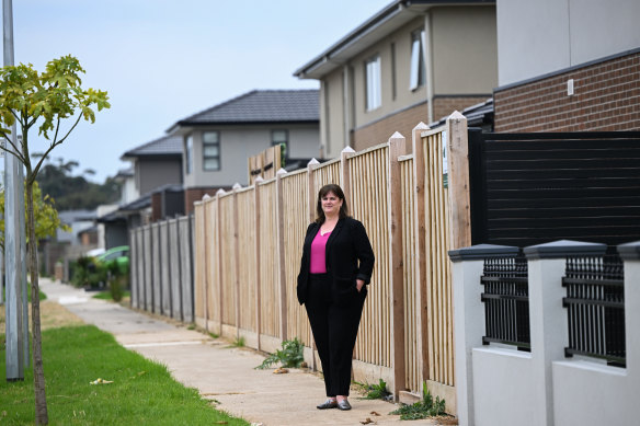 National Growth Areas Alliance chief executive Bronwen Clark in Werribee.