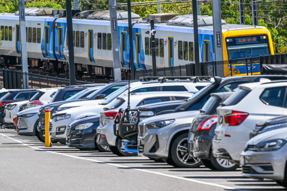 The government is considering how best to use land around train stations.