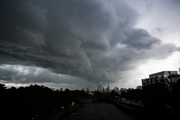 Victoria is due to be battered by more severe thunderstorms on the first weekend of summer.