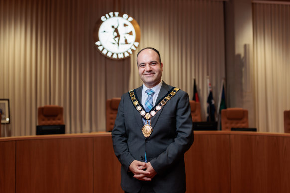 Parramatta’s new lord mayor Martin Zaiter.