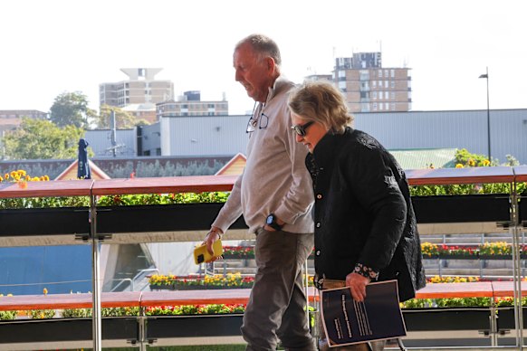 John Singleton at an ATC vote on future of Rosehill racecourse on Tuesday.  