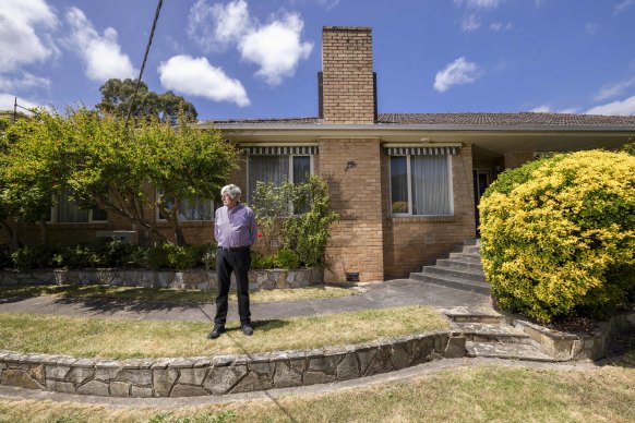 Balwyn North resident Ian Hundley has observed the transformation of the suburb as modest post-war homes are progressively replaced by hulking mansions. 