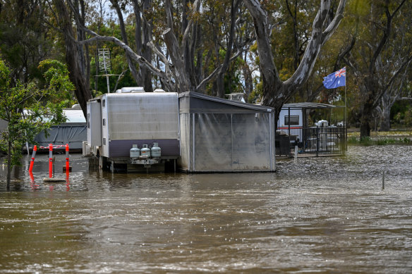 Floods have caused extensive damage to caravan parks across the state, dashing hopes of a strong summer of economic revival for many businesses. 