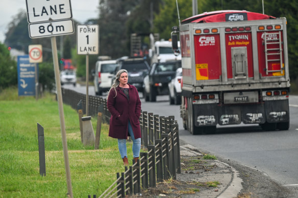Donnybrook Road is frequently gridlocked, says Ally Watson.