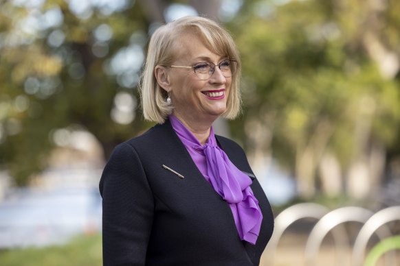 Lord Mayor Sally Capp is giving a TEDx talk on how Melbourne has benefitted from the pandemic.