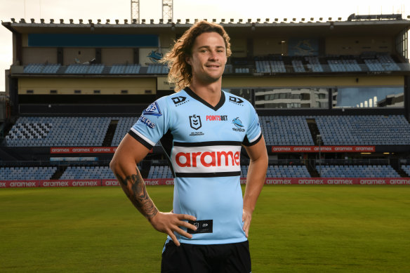 Much will depend on new Sharks recruit Nicho Hynes if they are to make the finals.