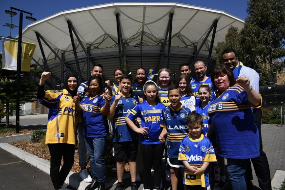 The Parramatta fanbase has become one of the game’s most culturally diverse.