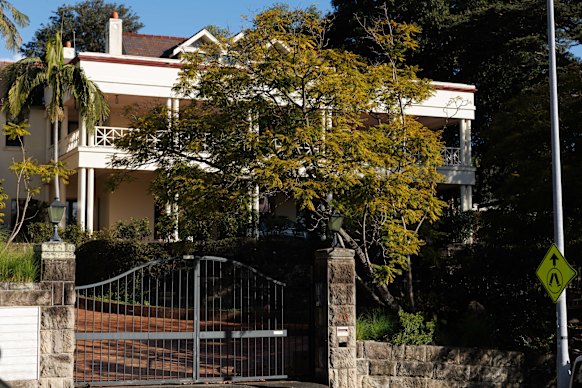 The Bellevue Hill estate Tokay owned by Helena Huiying Hu sits on 3686 square metres.