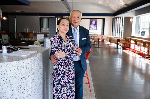Thi Trang Le and Chi Van Ho  at their Richmond restaurant Thy Thy Counter & Canteen.