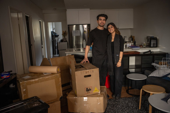 Krish Waje and her partner Quincy Lim have bought a home in the Blue Mountains to have a lifestyle change and also because house prices in Sydney itself are so high. They are in the process of packing up their Toongabbie unit.