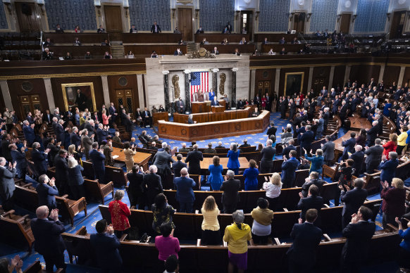 President Joe Biden delivers his first State of the Union address.