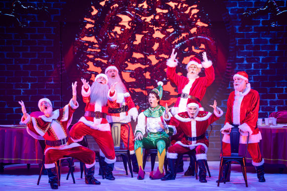 Elf The Musical is wide-eyed and sweet festive fun.