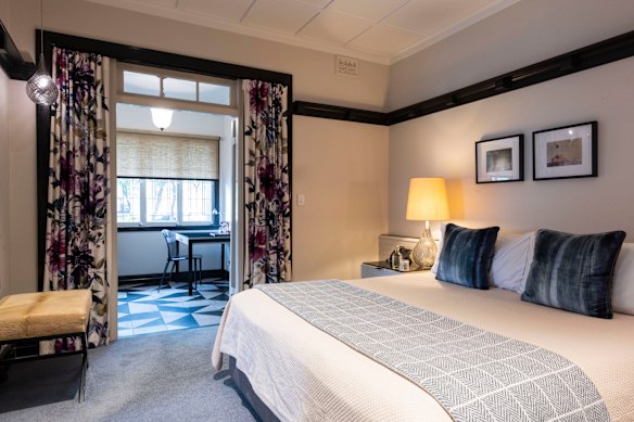 Inside a royal suite in Simla.