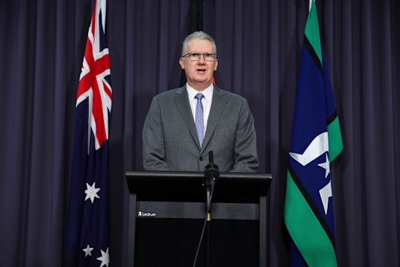Home Affairs Minister Tony Burke. 