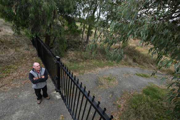 Pearcedale resident Craig Gobbi says the proposed place of worship clashes with the area’s rural character.