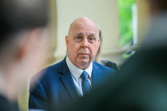 As treasurer, Tim Pallas removed the land tax concession to men-only and women-only clubs.