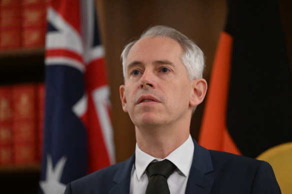Minister for Immigration, Citizenship and Multicultural Affairs, Andrew Giles, announces a new ministerial directive on Friday.