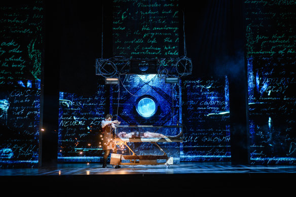 Frankenstein is big on flashy spectacle.