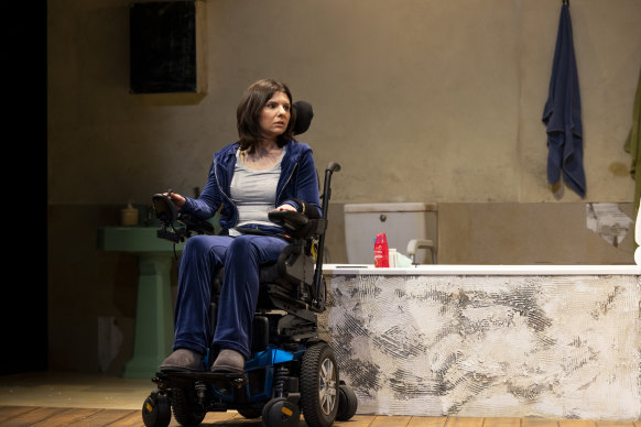 Rachel Edmonds plays Ani in the MTC production of Cost of Living.