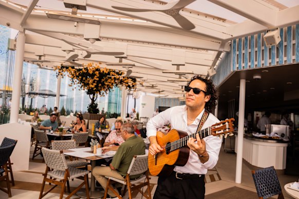 Take brunch at Bora, the new al fresco dining venue.