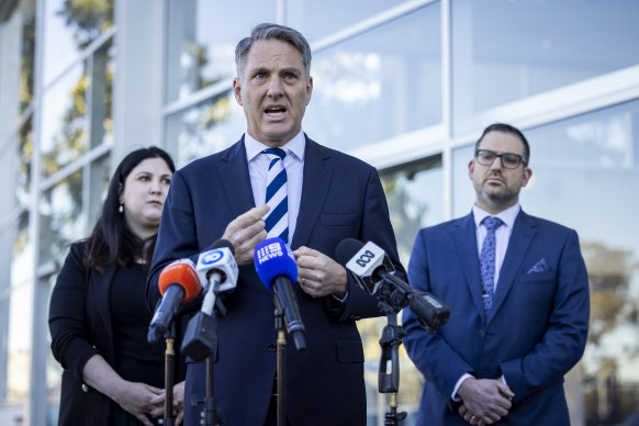 Deputy Prime Minister Richard Marles said he was alarmed by the rise in antisemitism in Australia.
