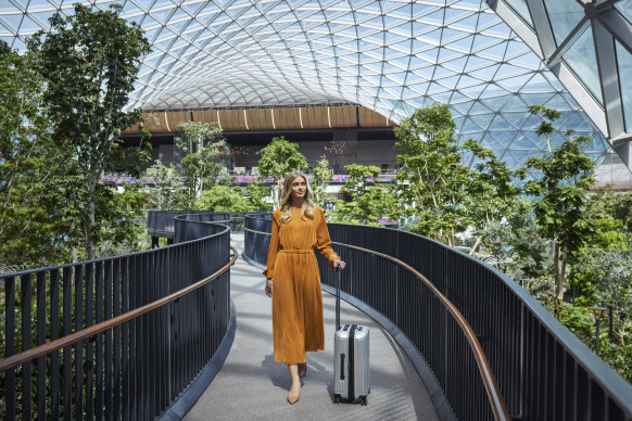 There’s nothing like spending a few hours in a Middle Eastern hub … The Orchard at Hamad International Airport (HIA), Doha.