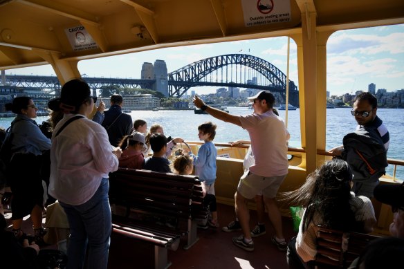 Demand has surged for the Manly-Circular Quay route, easily Sydney’s busiest ferry run. 