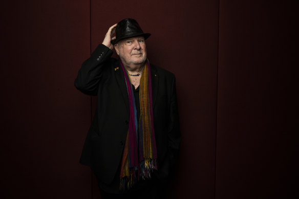 Anthony Venn-Brown at Thursday’s state apology for historic homosexual crime laws in NSW.