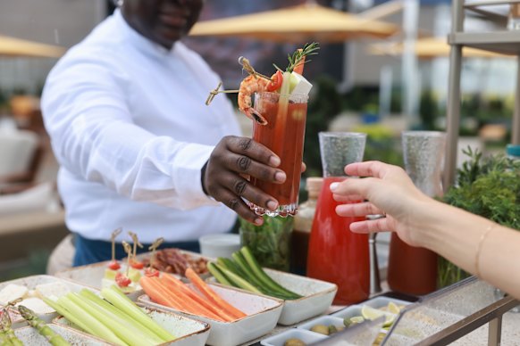Build your own Bloody Mary.