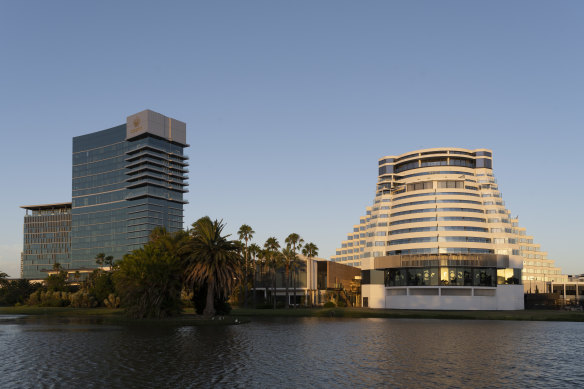 The Crown resort and casino complex in Perth, WA.
