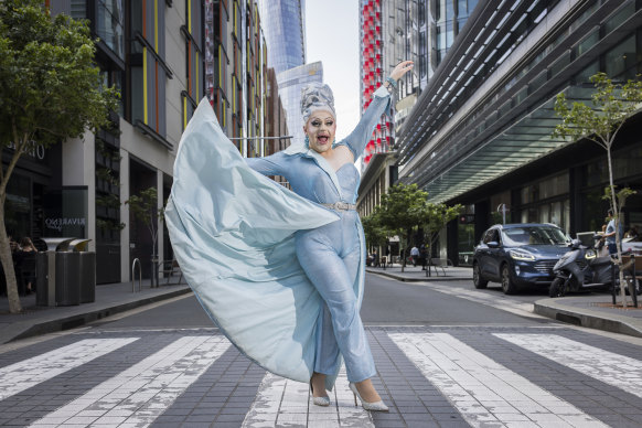Chris Collins, otherwise known as Hannah Conda, is the first drag queen to bring Aussie talent to the global Drag Race stage.
