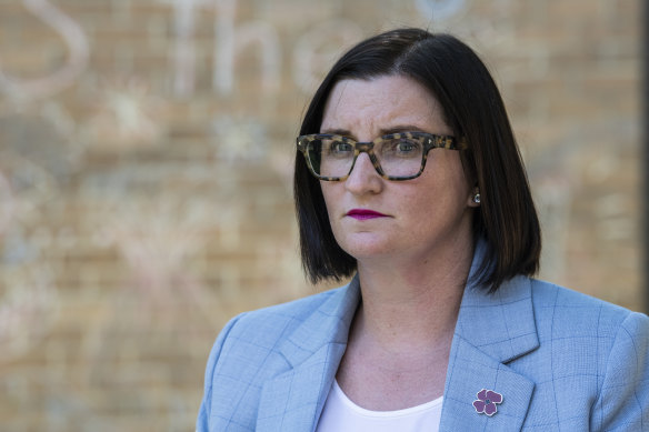 NSW Education Minister Sarah Mitchell says the government's focus should be on helping communities affected by the bushfires and drought rather than debate the causes of those events. 