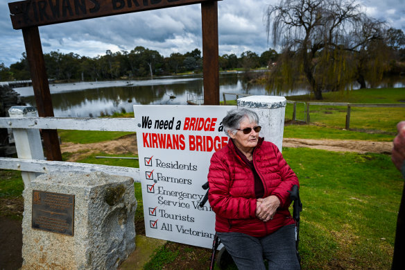 Kirwans Bridge resident Alice Cahill. 