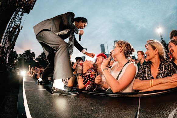 Nick Cave’s artistry was on full display at Melbourne’s Alexandra Gardens, where an electrifying 2½-hour set somehow doesn’t seem long enough