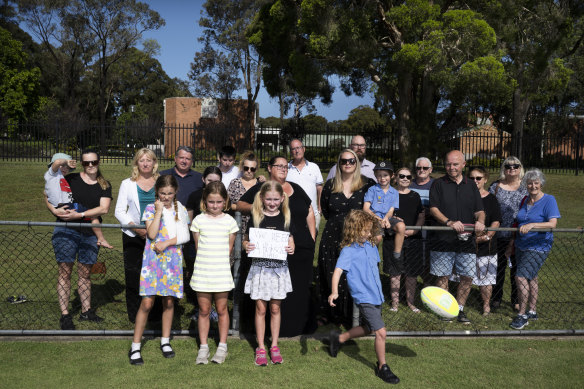 A community protest against the residential development of Western Sydney University’s Milperra campus.