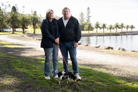 Craig and Sharon Coleman. Craig said allegations levelled against Gareth Ward had “tarnished” Kiama’s name.