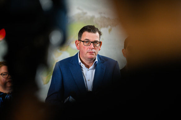 Victorian Premier Daniel Andrews.