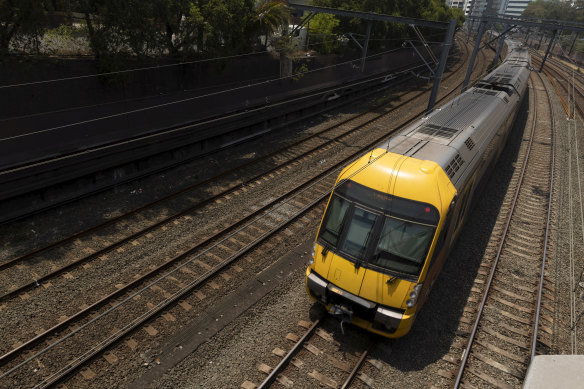 About $40 billion of rail assets including trains are owned by the government’s Transport Asset Holding Entity.