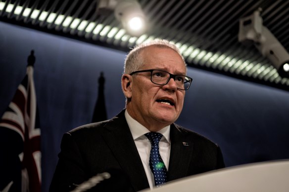 Former prime minister Scott Morrison defended his secret appointments to five extra portfolios, saying emergency powers were necessary in a crisis.